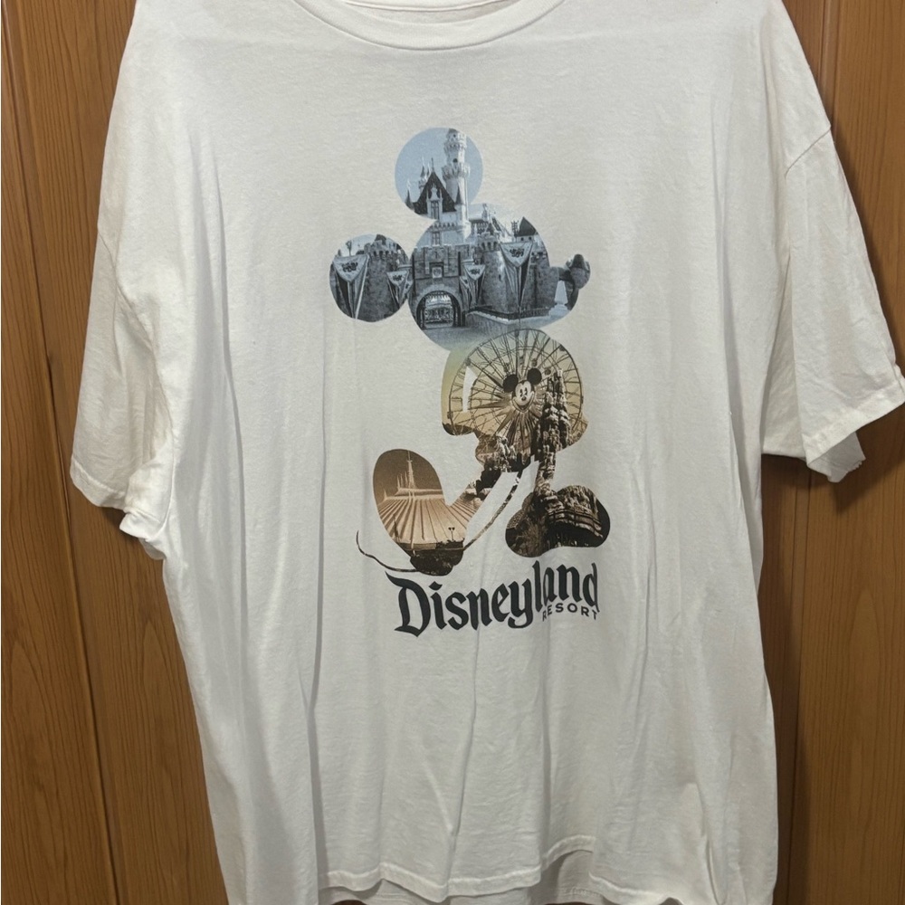 Disneyland Resort White Graphic T-Shirt